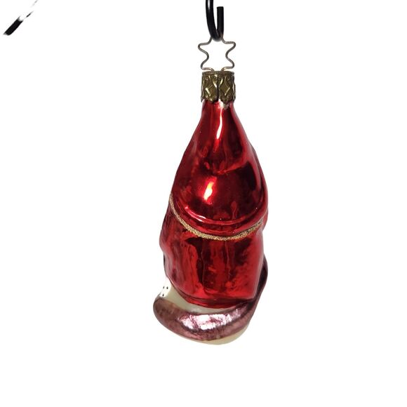 VTG FIREFIGHTER DALMATIAN CHRISTMAS ORNAMENT GERMANY MERCURY BLOWN GLASS EUC - Picture 3 of 6